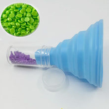 Load image into Gallery viewer, Collapsible Silicone Funnel for Diamond Painting Drills