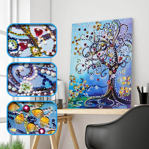 Magical Flower Tree - Special Diamond Painting