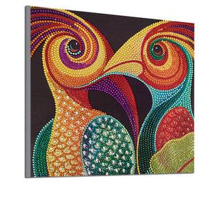Artistic Woodpecker - Special Diamond Painting