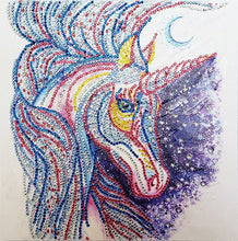Load image into Gallery viewer, Magical Unicorn - Special Diamond Painting