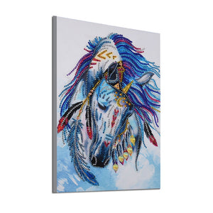 A Humble Native Horse - Special Diamond Painting