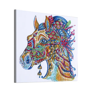 Decently Decorated Horse - Special Diamond Painting