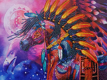 Load image into Gallery viewer, Native American Horse Special Diamond Painting