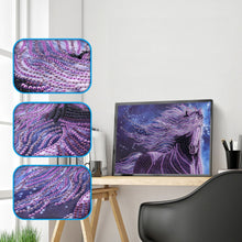 Load image into Gallery viewer, Purple Horse - Special Diamond Painting
