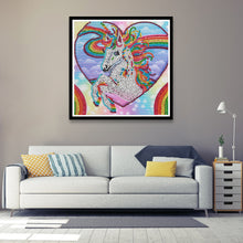 Load image into Gallery viewer, Colorful Unicorn - Special Diamond Painting
