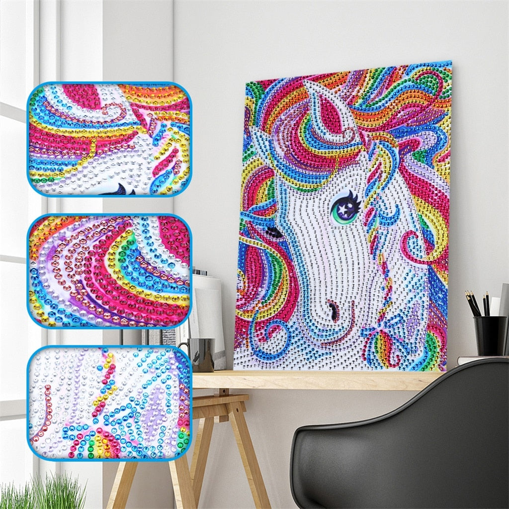 Colorful Horse - Special Diamond Painting