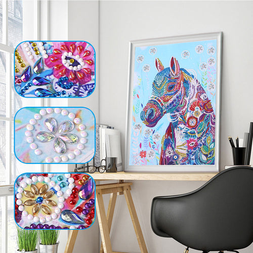 Colorful Horse - Special Diamond Painting