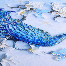 Load image into Gallery viewer, Blue Peacock - Special Shaped Diamond Painting