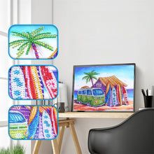 Load image into Gallery viewer, Cabin at Beach - Special Diamond Painting