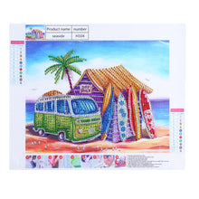 Load image into Gallery viewer, Cabin at Beach - Special Diamond Painting