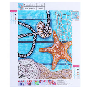 Starfish Sea Shell - Special Diamond Painting