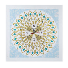 Load image into Gallery viewer, White Wall Clock - Special Diamond Painting
