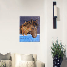 Load image into Gallery viewer, Cat Friend with Horse - Special Diamond Painting