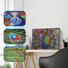 Load image into Gallery viewer, Stunning Peacock - Special Diamond Painting