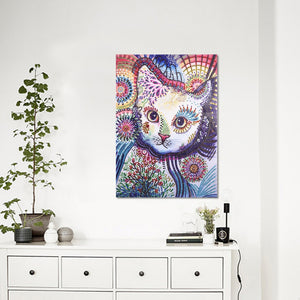 White Cat - Special Diamond Painting