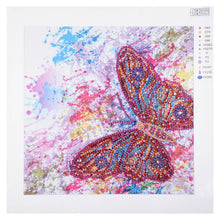 Load image into Gallery viewer, Colorful Butterfly - Special Diamond Painting
