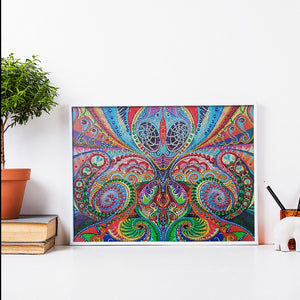 Abstract Illusion - Special Shaped Diamond Painting