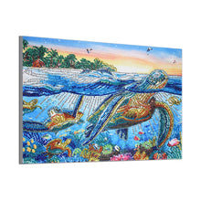 Load image into Gallery viewer, Tortoise In The Sea Scenery - Special Diamond Painting