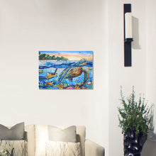 Load image into Gallery viewer, Tortoise In The Sea Scenery - Special Diamond Painting