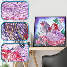 Load image into Gallery viewer, Fairy and the Sparrow - Special Diamond Painting