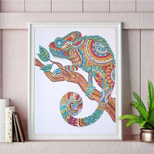 Abstract Lizard - Special Diamond Painting