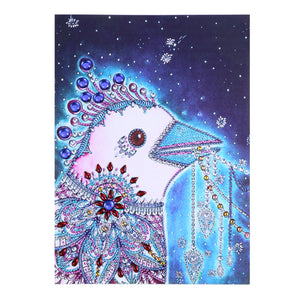 Jeweled Bird - Special Diamond Painting