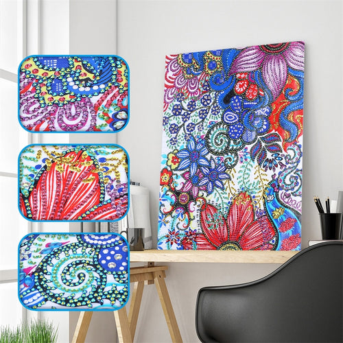 Multiple Flower Art - Special Diamond Painting