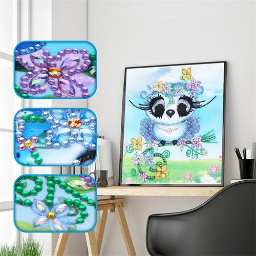 Adorable Owl - Special Diamond Painting