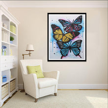 Load image into Gallery viewer, Three Butterflies - Special Diamond Painting