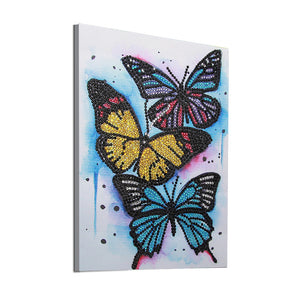 Three Butterflies - Special Diamond Painting