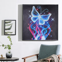 Load image into Gallery viewer, Neon Butterfly Crystal - Special Diamond Painting