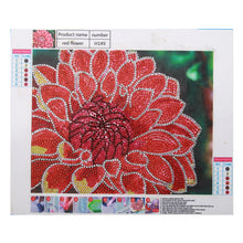 Load image into Gallery viewer, Red Flower - Special Diamond Painting
