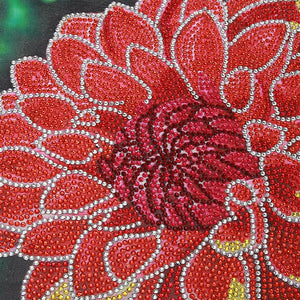 Red Flower - Special Diamond Painting