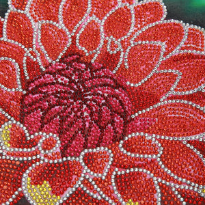 Red Flower - Special Diamond Painting