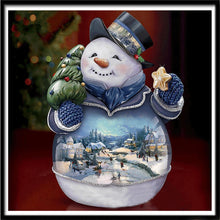 Load image into Gallery viewer, Snowman Magical Globe - Special Diamond Painting