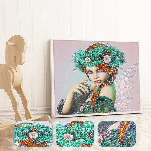 Princess of Green - Special Diamond Painting