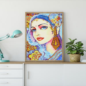 Beauty of Girl - Special Diamond Painting