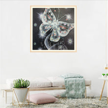 Load image into Gallery viewer, Shiny White Butterfly - Special Diamond Painting