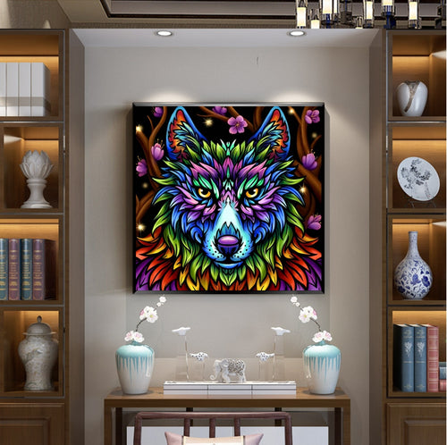 Fanatic Wolf - Special Diamond Painting