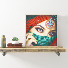 Load image into Gallery viewer, Girl with veil - Special Diamond Painting