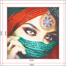 Load image into Gallery viewer, Girl with veil - Special Diamond Painting