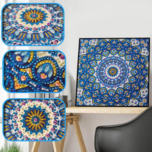 Load image into Gallery viewer, Blue Abstract Mandala - Special Diamond Painting Special