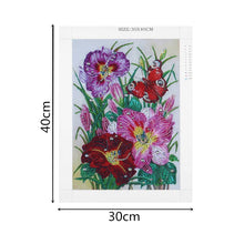 Load image into Gallery viewer, Butterfly in Flower Garden - Special Diamond Painting