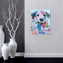 Load image into Gallery viewer, Cute Colorful Puppy Diamond Painting