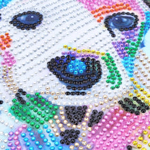 Load image into Gallery viewer, Cute Colorful Puppy Diamond Painting
