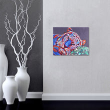 Load image into Gallery viewer, Colorful Sleeping Tiger - Special Diamond Painting