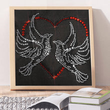 Load image into Gallery viewer, Shiny Heart Pigeons - Special Diamond Painting