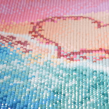 Load image into Gallery viewer, Love Heart at Beach - Special Diamond Painting