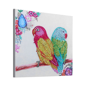 Colorful Australian Parrots - Special Diamond Painting