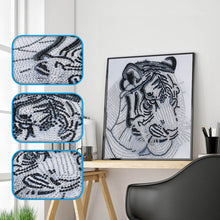 Load image into Gallery viewer, White Tiger Crystal - Special Shaped Diamond